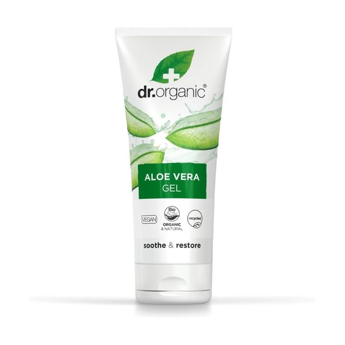 Gel Aloe Vera - Dr Organic - 200ml - Hydratant - Sans parabène - Tous types de peau