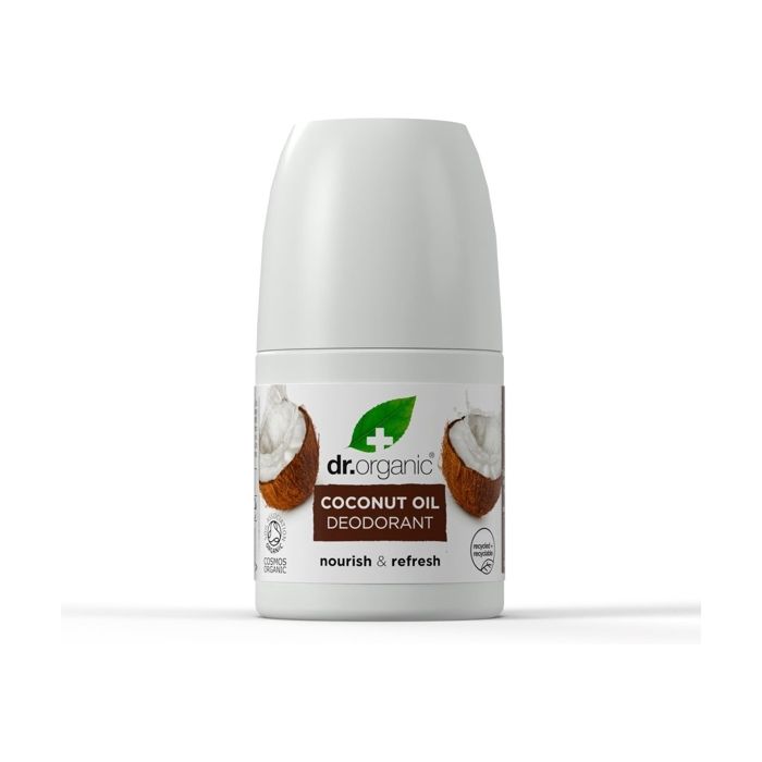 Déodorant - DR.ORGANIC - Virgin Coconut Oil - 50ml - Sans sels d'aluminium