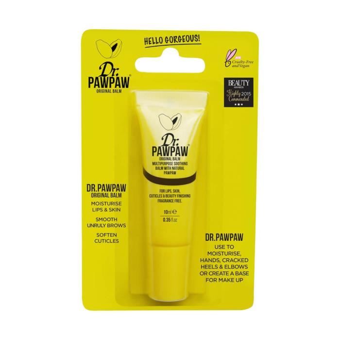 Baume Original - Dr Pawpaw - Soin des lèvres - 25 ml - Protecteur de la peau - Hydratant