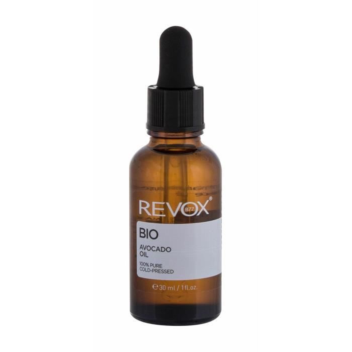Sérum Visage - Revox - Huile d'avocat Bio - 30ml - Hydratation - Régénération