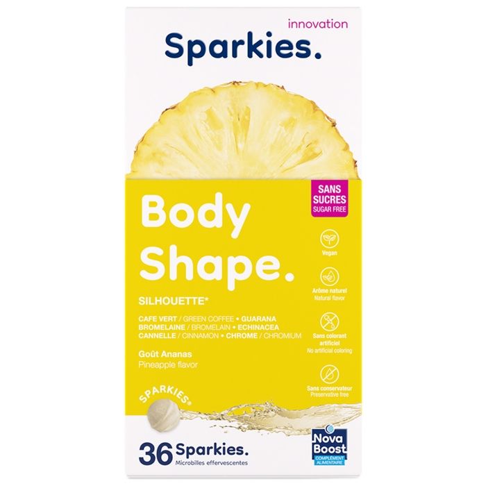 Nova Boost Body Shape - Sparkies Silhouette Sans Sucres.