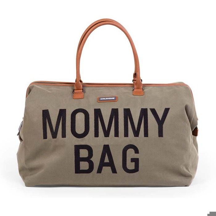 CHILDHOME - Mommy Bag Sac à langer Canvas Kaki CHILDHOME