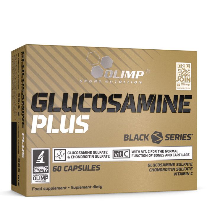 Glucosamine/Chondroïtine Olimp Sport Nutrition - Glucosamine Plus - 60 Gélules