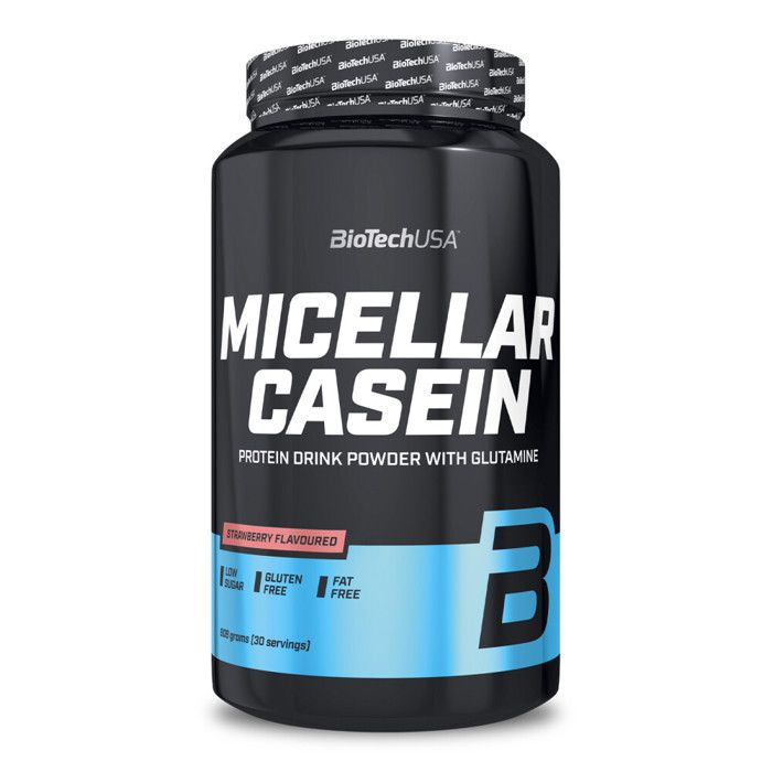 Caséine BioTech USA - Micellar Casein - Fraise 908g