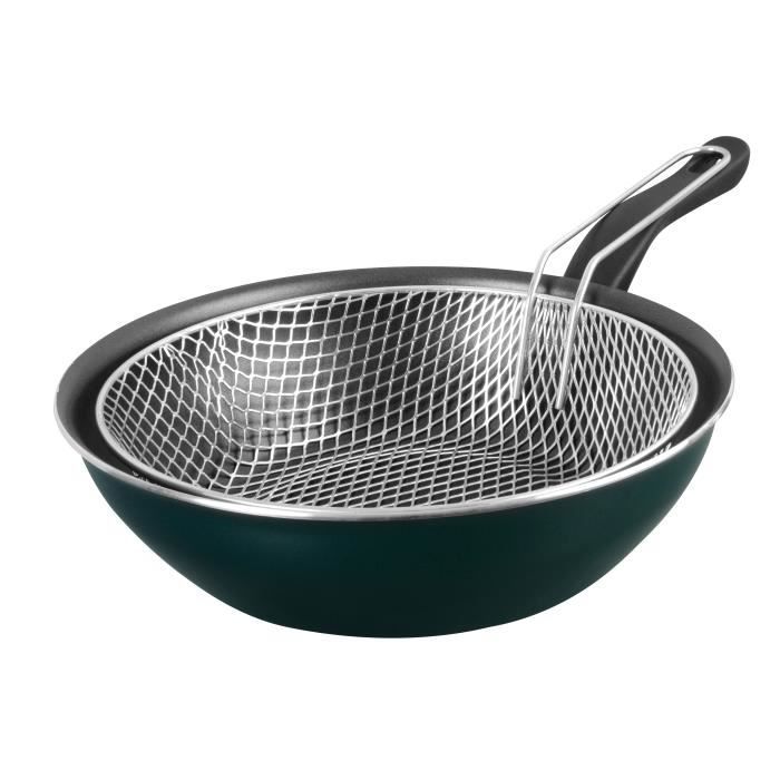 POELE A FRIRE EMERAUDE Ø26