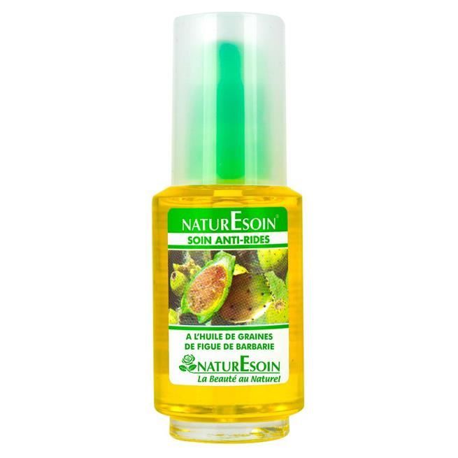NaturEsoin Huile de Graines de Figue de Barbarie Soin Anti-Rides - 50 ml