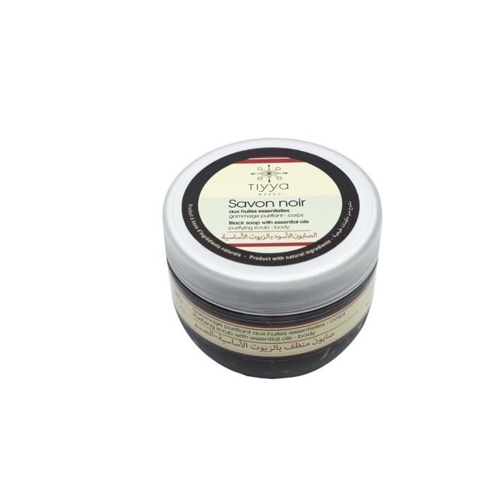 Savon noir aux Huiles essentielles - Tiyya