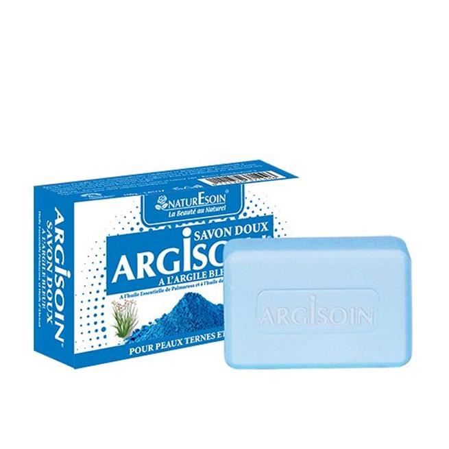 NaturEsoin Argisoin Savon à l'Argile Bleue- 125 G