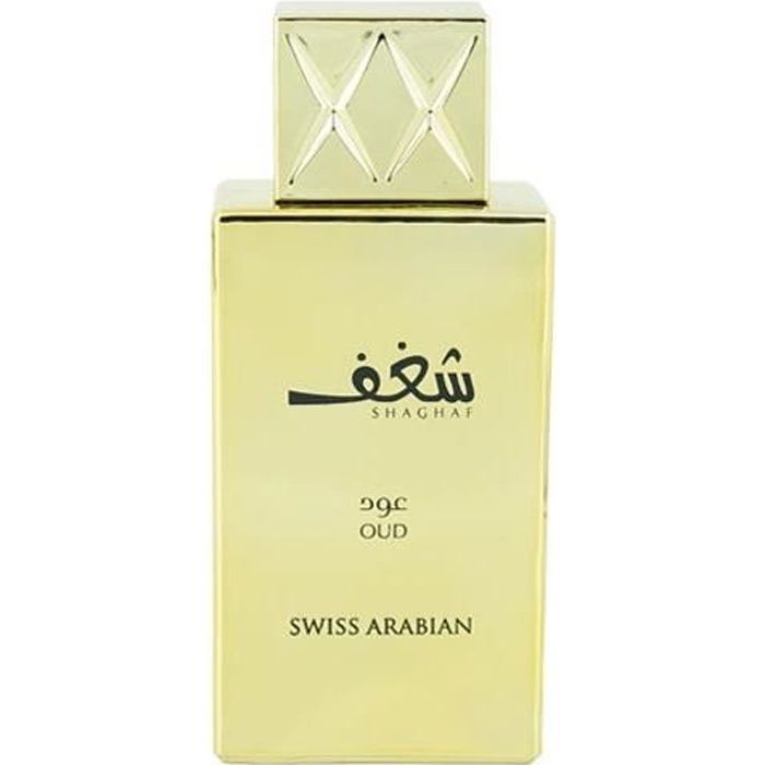 Eau de parfum - Swiss Arabian - Shaghaf Oud - 75ml - Notes de Safran - Oud et Vanille