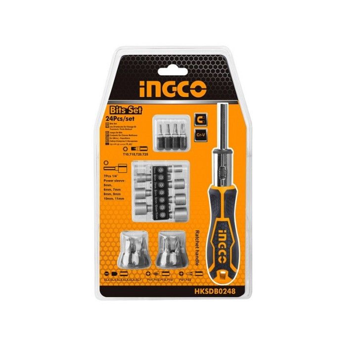 Coffret tournevis 24 embouts