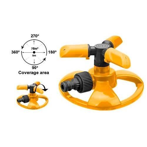 INGCO Arroseur rotatif à 3 bras en plastique 16.5*14*8cm - HPS23602