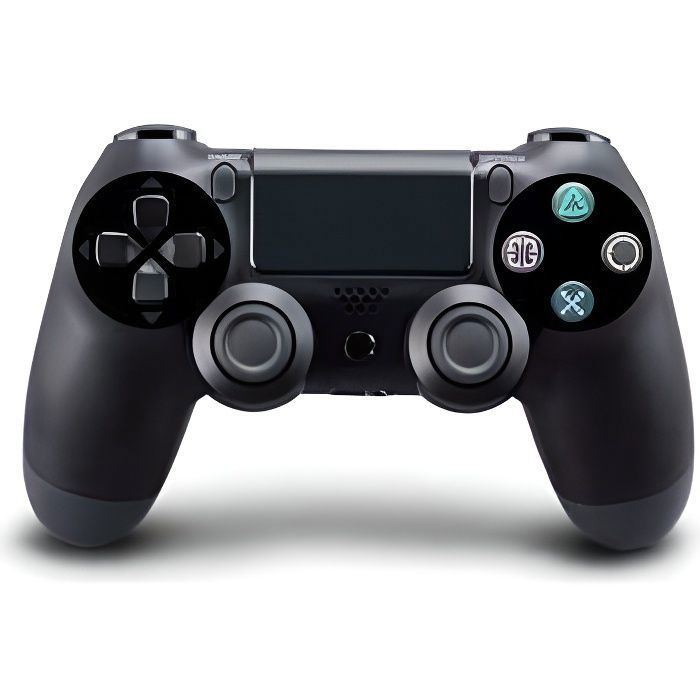 Manette de jeu - GENERIC - DOUBLESHOCK 4 - Sans fil - Noir - Vibration Oui