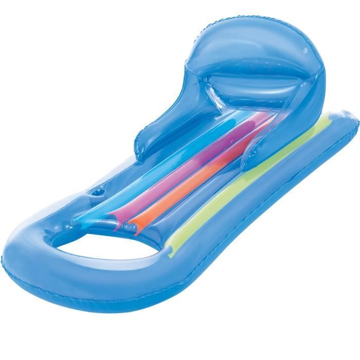 Matelas pneumatique - BESTWAY - Fashion Design - 157 x 89 cm - 2 couleurs assorties - 2 places