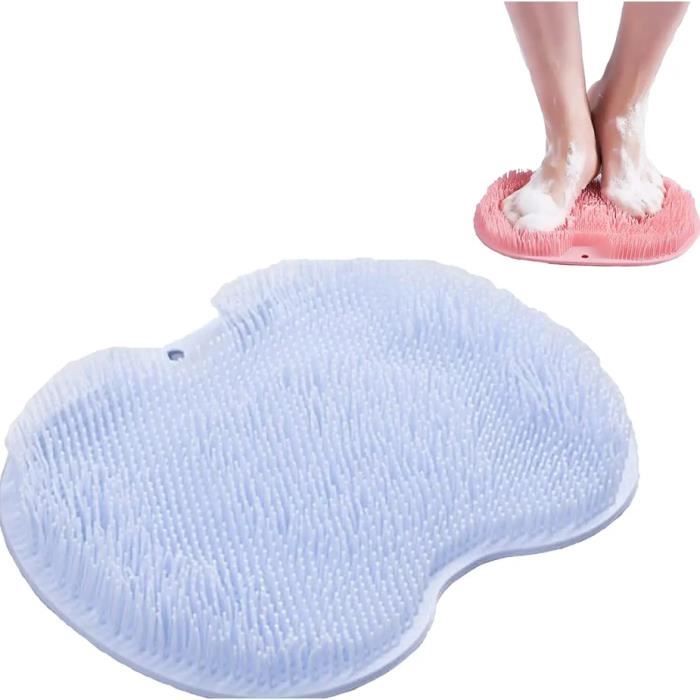 Épurateur de pieds et de dos - Brosse de douche - Antidérapant - Ventouses - Écologique