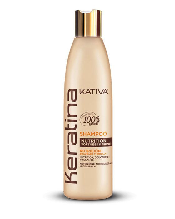 KATIVA CHAMPU NUTRICIÓN y reconstrucción Keratina 250 ml. - C0808412