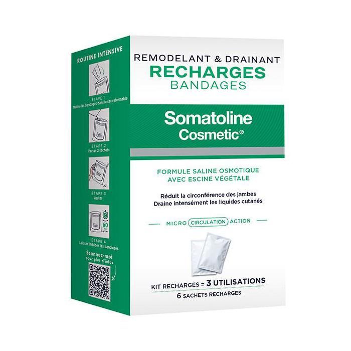 Somatoline Cosmetic Bandages Recharges 3 Utilisations