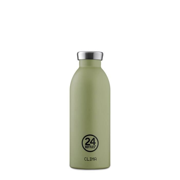 Gourde - 24bottles - Climat Bottle 500 ml - Acier inoxydable - Couleur Sage - Éco-responsable