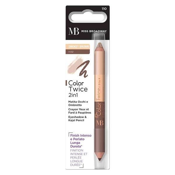 MB Milano Yeux Crayon Double Embout Smoky Marron 2,8g