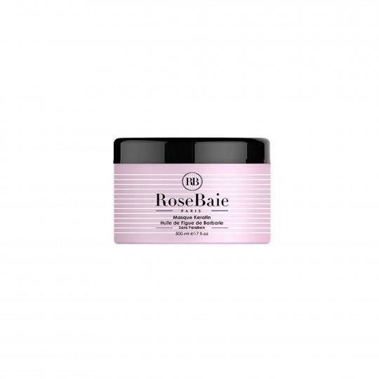 Masque - RoseBaie - 500 ml - Kératine - Huile de figue de Barbarie - Sans sulfates