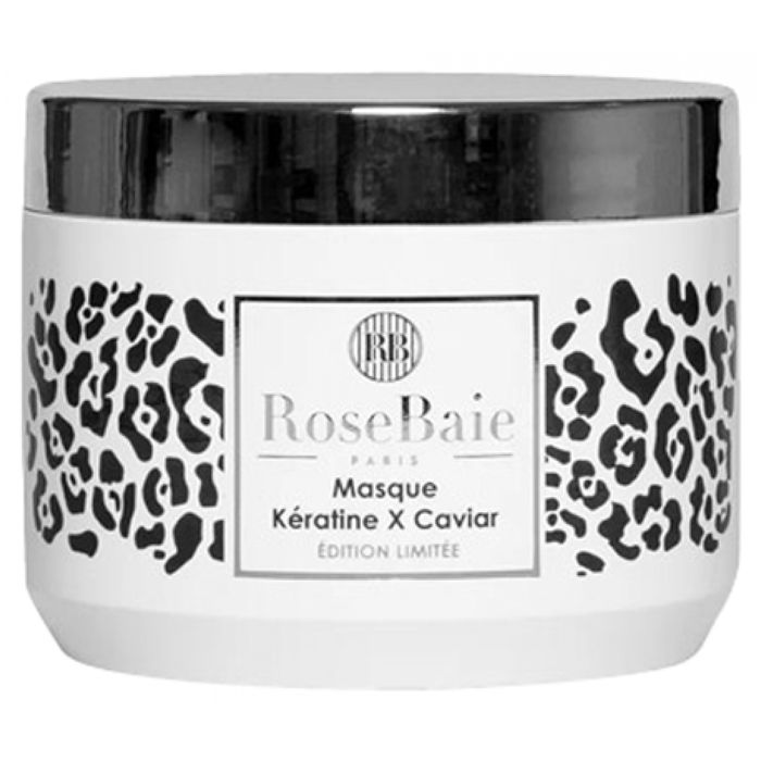 Masque - RoseBaie - Kératine X Caviar - 500 ml - Sans parabène - Pour tous types de cheveux