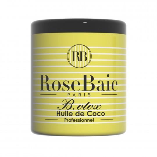 Botox capillaire - RoseBaie - Huile de coco - 1kg - Sans parabène - Pour tous types de cheveux