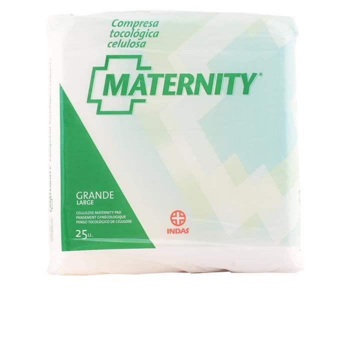 Eau de toilette Indasec MATERNITY compresa celulosa anatÃ³mica grande 25 uds Femme