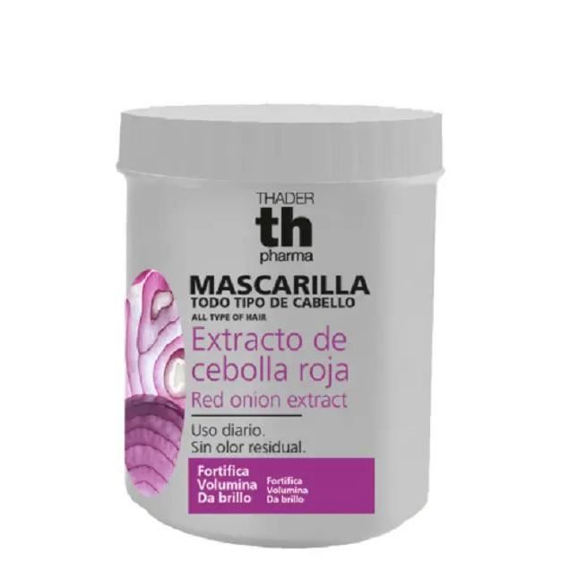 Masque capillaire - TH Pharma - Oignon Rouge - 700ml - Volume supplémentaire - Éclat infini