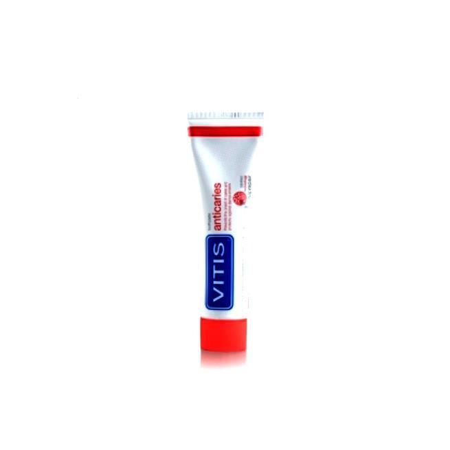 Dentifrice - VITIS - Anticaries - 100 ml - Sans Parabène - Pour Adultes