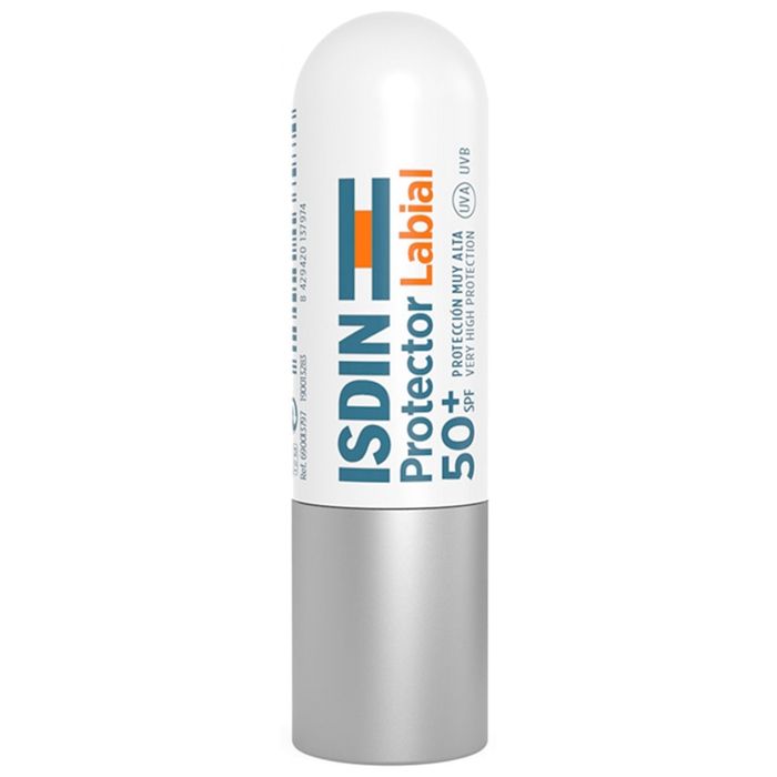 Soin des lèvres - Isdin - Protector Labial Stick Lèvres SPF50+ - 4g - Hydratation - Protection UVA/UVB