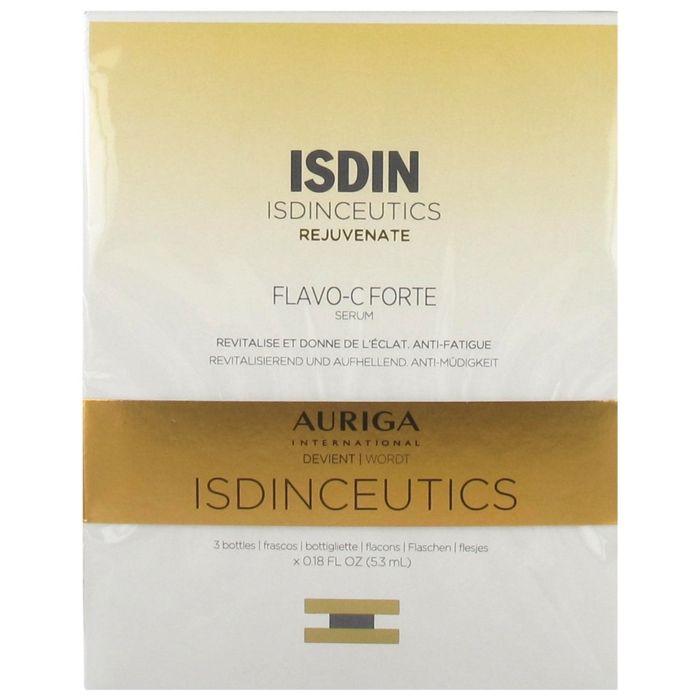 Sérum Isdin Isdinceutics Flavo-C Forte 30 jours 3 x 5.3ml - Soin pour la peau - Adulte - Mixte - Sans parabène