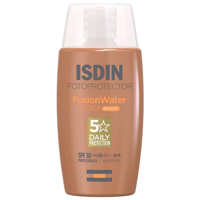 Écran solaire teinté - Isdin - Fotoprotector Fusion Water Color - SPF50 - 50 ml - Teinte Bronze