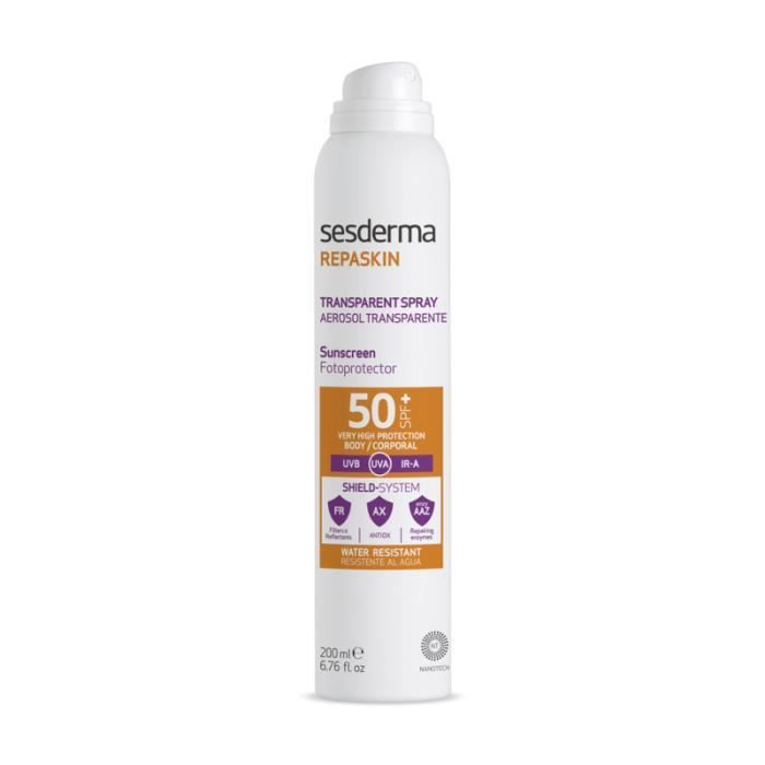 SESDERMA REPASKIN SPRAY TRANSPARENTE SPF50 200 ML