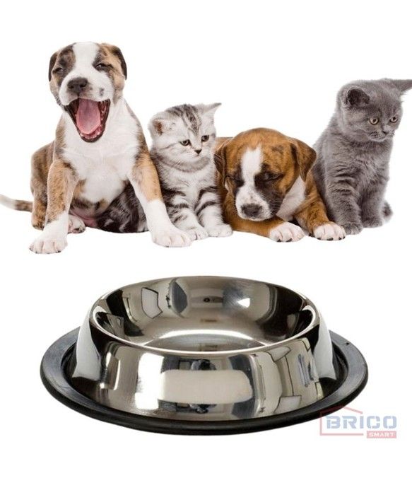 Gamelle en inox pour chat et chien