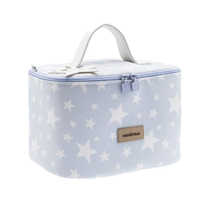 Trousse de toilette - Cambrass - Mini-sac - Bleu - Poches intérieures