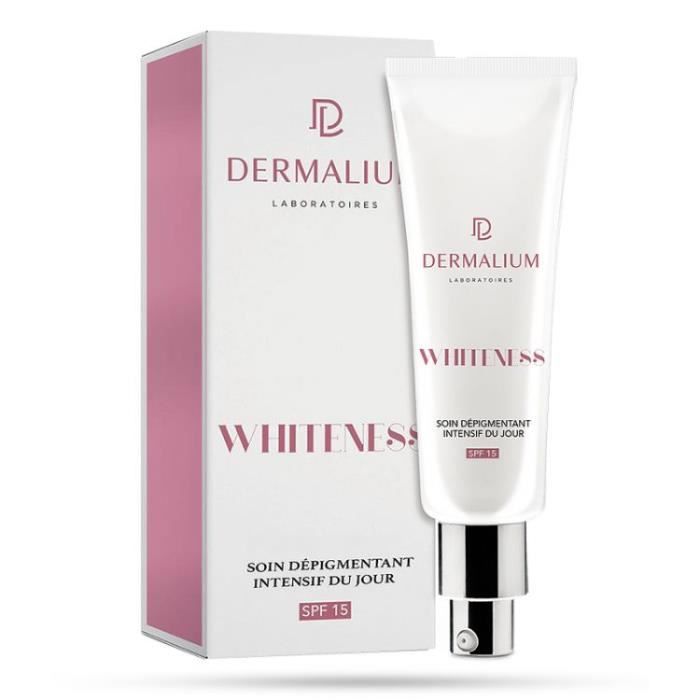 dermalium whiteness soin depigmentant du jour spf 15