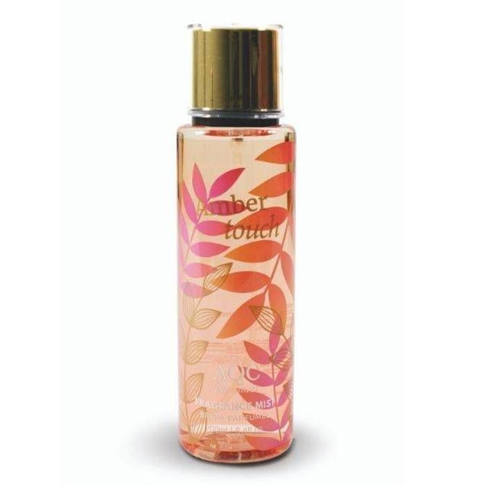 Brume parfumée Amber Touch - AQC fragrances - 250ml - Mixte - Eau de parfum