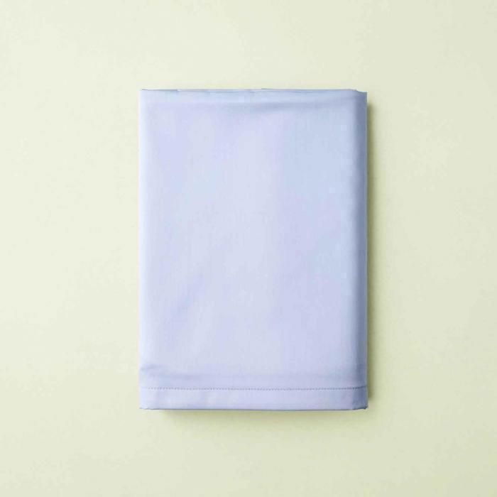 Drap plat - Bella Maison - 100x200x35 - Bleu ciel - Synthétique - Lavable
