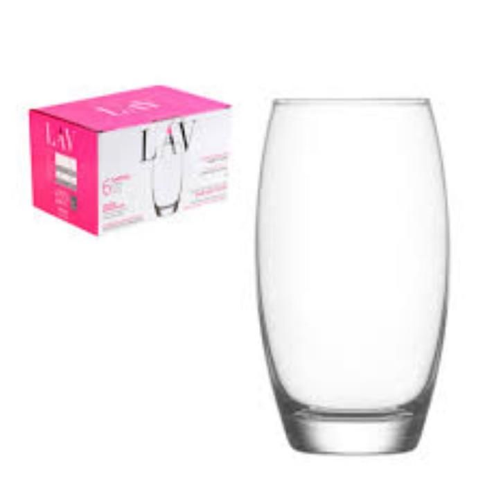 6 VERRES A EAU EMPIRE (EMP368)