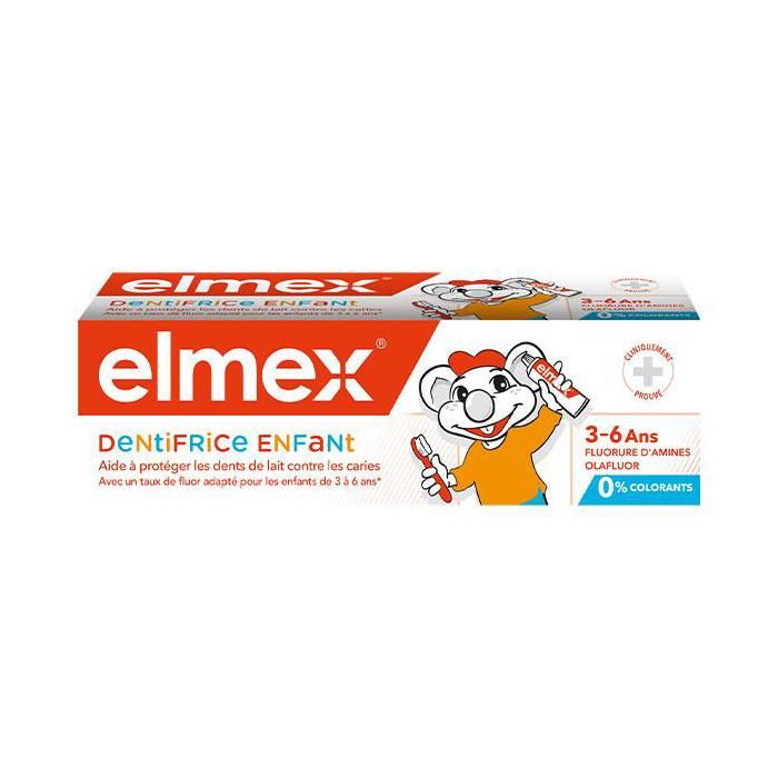 Elmex Kids Dentifrice Enfant 3-6 ans 50ml