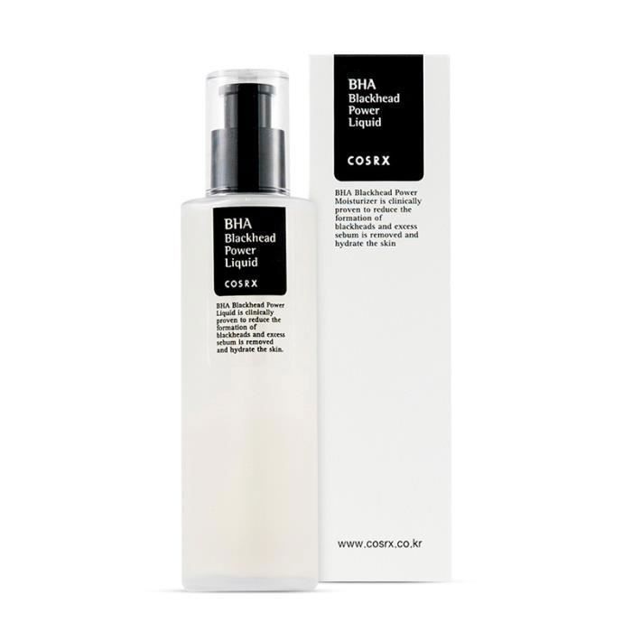 Exfoliant - CosRX - BHA Blackhead Power Liquid - 100ml - Pour tous types de peau - Élimine les points noirs