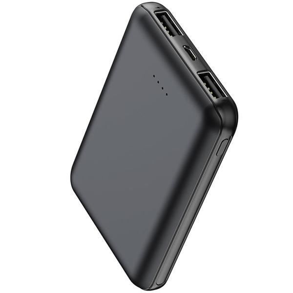 POWER BANK POLYMER ZATEC 5000 MAH NOIR