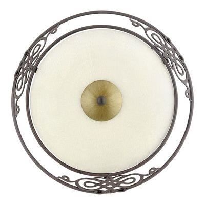 Plafonnier - Mestre - Marron antique - 1x60W - Style vintage - E27