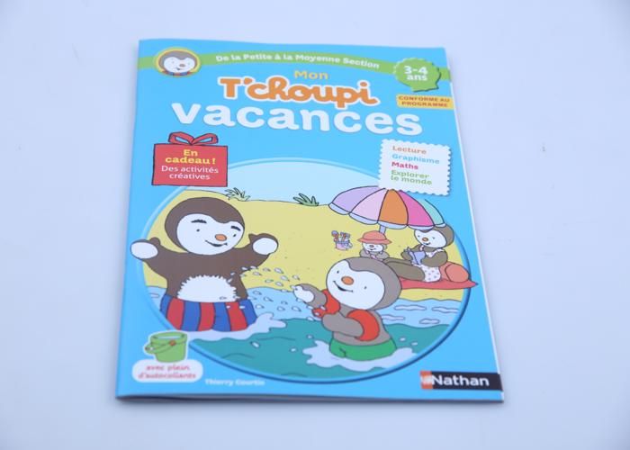 Livre pour enfants - GENERIC - Mon T'choupi Vacances PS - Illustré - Collection T'choupi - Petite Section