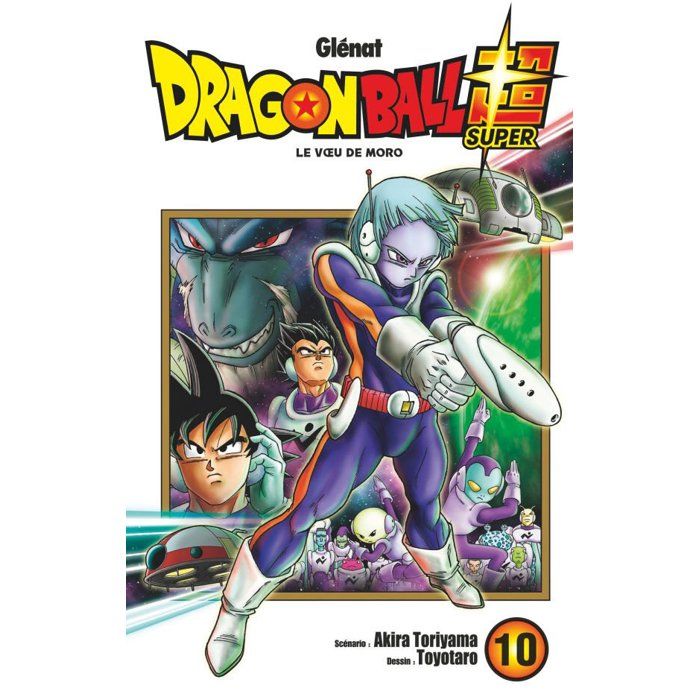 Manga - Dragon Ball - Tome 10 - Moro s'évade - Goku et Vegeta en action - Planet Namek
