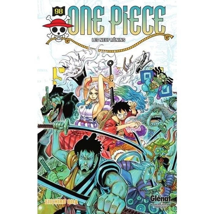 Manga - Glénat - One Piece Tome 98 - 192 pages - 11 x 17.5 cm - 200 g