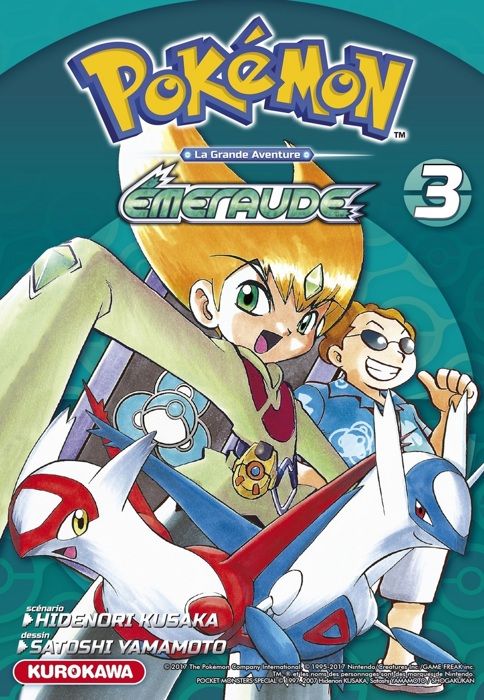 Pokémon - Kusaka Hidenori - Rouge Feu et Vert Feuille Émeraude - tome 3