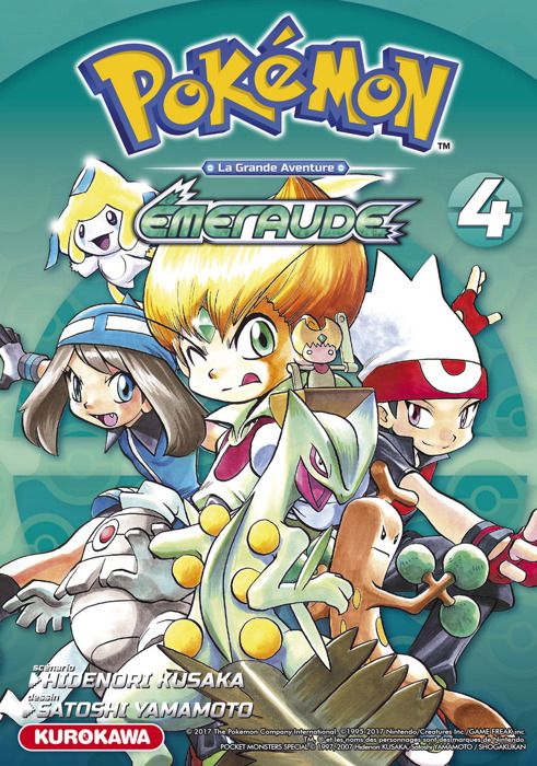 Pokémon - Rouge Feu et Vert Feuille / Émeraude - tome 04 - Kusaka Hidenori - Livres - Manga Comics Ados-adultes