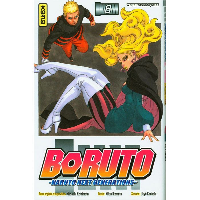 Manga - Boruto - Tome 8 - Kawaki - Konoha - Ennemis menacent