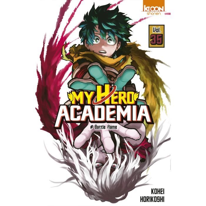 Manga - Ki-oon - My Hero Academia T35 - Auteur: Horikoshi Kohei - Dimensions: 180x123 mm