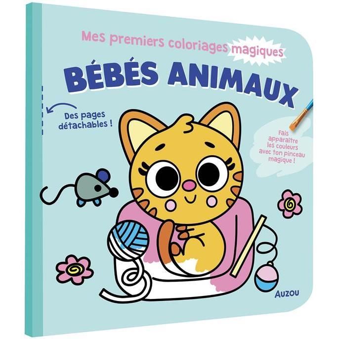Mes Premiers Coloriages Magiques - Bébés Animaux